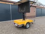 Ledxtra signaal aanhanger / reclame aanhanger / Led scherm, Autos : Divers, Remorques, Enlèvement, Comme neuf