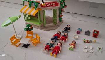 PLAYMOBIL het café en het terras beschikbaar voor biedingen