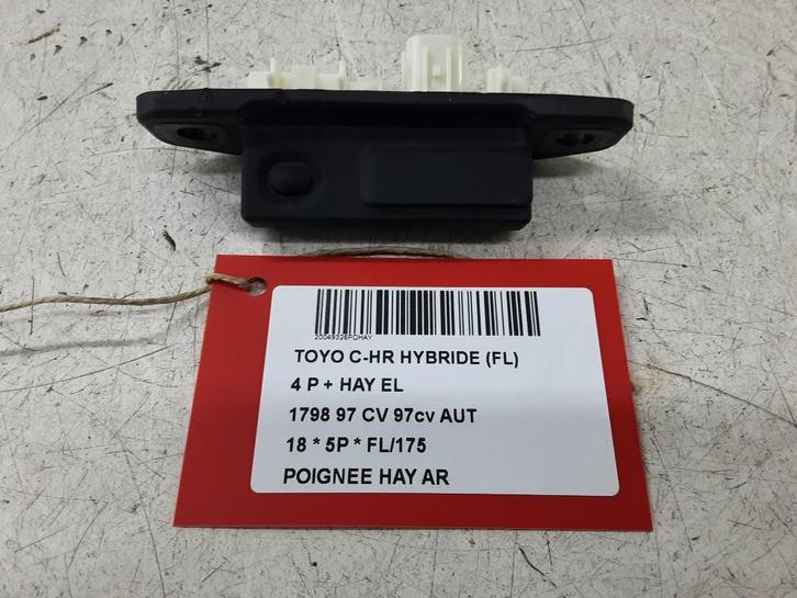 HANDGREEP ACHTERKLEP Toyota C-HR (X1,X5) (160355), Auto-onderdelen, Carrosserie, Toyota, Gebruikt