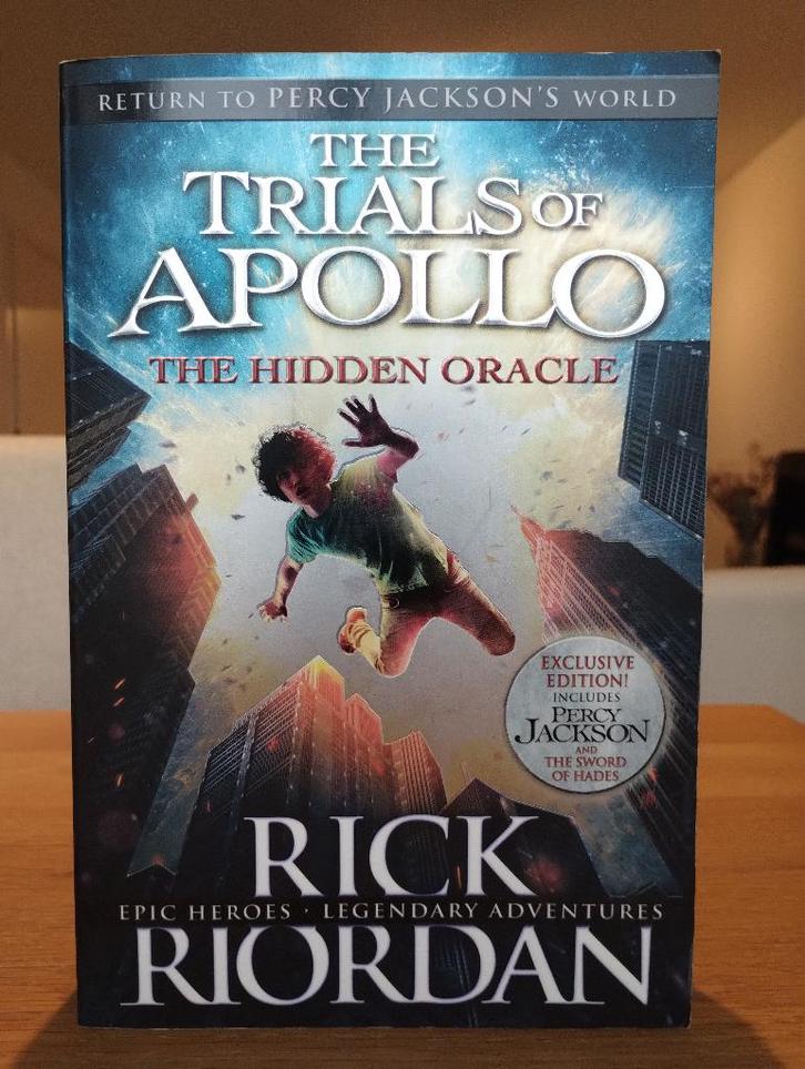 The Trials of Apollo: The Hidden Oracle, Boeken, Kinderboeken | Jeugd | 13 jaar en ouder, Gelezen, Fictie, Ophalen