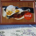 Coca cola spiegel 50op 34 cm zeer mooi, Verzamelen, Ophalen of Verzenden