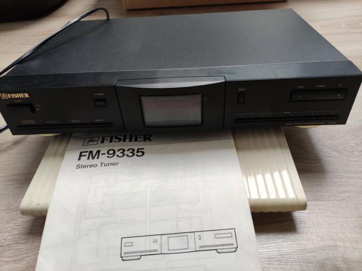 Tuner Fisher, Audio, Tv en Foto, Tuners, Gebruikt, Ophalen of Verzenden