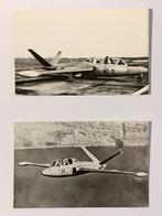 2 Postkaarten Fouga Magister CM 170 Belgian Air Force, Collections, Autres types, Armée de l'air, Envoi