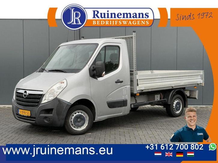 Opel Movano 2.3 CDTI 3.5T / PICK UP / 2.5T TREKHAAK / AIRCO, Auto's, Bestelwagens en Lichte vracht, ABS, Airconditioning, Centrale vergrendeling