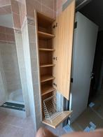 Kast met 2 deuren, tabletten en wasmand, Ophalen, Minder dan 50 cm, 150 tot 200 cm, 25 tot 50 cm