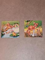 2 puzzels Bambi van 49 stukjes, Verzamelen, Poëzieplaatjes, Ophalen