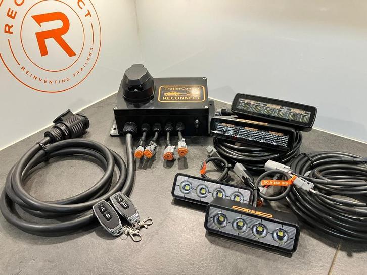 Extra verlichting aanhangwagen met afstandsbediening, Auto diversen, Aanhangwagen-onderdelen, Nieuw, Ophalen