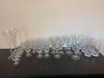 35 Kristallen glazen, Antiek en Kunst, Ophalen