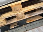 Europalletten  4 stuks, Doe-het-zelf en Bouw, Hout en Planken, Ophalen, Gebruikt