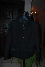 Veste d'hiver "BRICE" en gabardine noire Taille S comme 9!, Enlèvement ou Envoi, Comme neuf, Taille 46 (S) ou plus petite, Brice