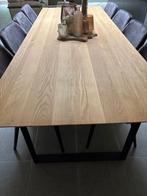 Tafel, Ophalen, 100 tot 150 cm, Eikenhout, Vijf personen of meer