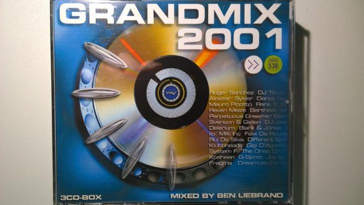 Ben Liebrand - Grandmix 2001, Cd's en Dvd's, Cd's | Dance en House, Zo goed als nieuw, Dance Populair, Ophalen of Verzenden