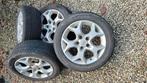 Kit pneus hiver Opel origine alu zafira B en 205/55/16 91H, Enlèvement, Utilisé, Pneu(s)