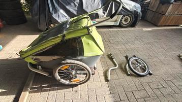 Croozer duo mooie staat., Ophalen, Gebruikt