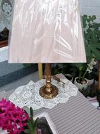 Lampadaire de table vintage pied en laiton, Enlèvement ou Envoi