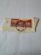 Congo-postzegel 8f katanga geannuleerd mijnen elisabethville, Ophalen of Verzenden, Gestempeld