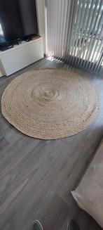 Tapijt  van madras, Ophalen, Beige, Rond, Zo goed als nieuw
