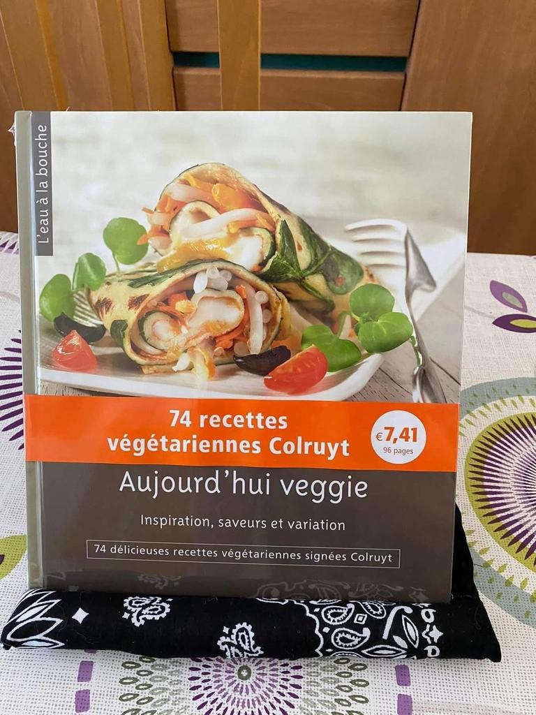 Livre de cuisine colruyt « 74 recettes végétariennes, Livres, Livres de cuisine, Comme neuf, Enlèvement ou Envoi
