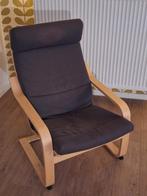 Poang stoel Ikea grijs, Ophalen, Zo goed als nieuw