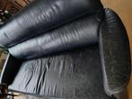 lederen salon zetels, Ophalen, Gebruikt, Leer