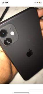 iPhone 11 zwart (achtercamera wazig), 90 %, Zonder abonnement, Zwart, 64 GB