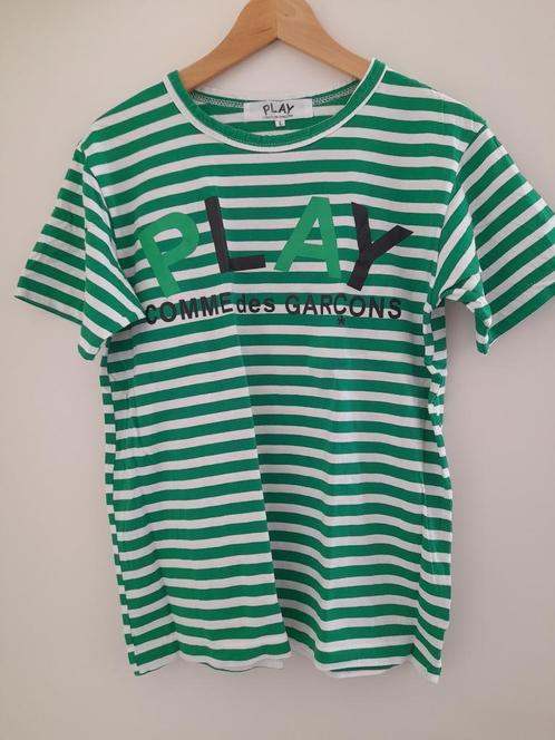 Comme des garçons - T-shirt - als nieuw!, Kleding | Dames, T-shirts, Zo goed als nieuw, Maat 42/44 (L), Wit, Korte mouw, Ophalen of Verzenden