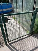 Bekaert tuinpoortje, Ophalen, 100 tot 150 cm, Zo goed als nieuw, Draaipoort