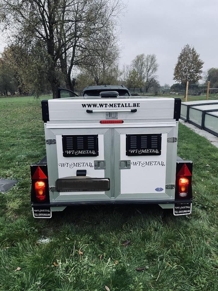 Wt Metall Thermo 4 vaks dubbel asser, Dieren en Toebehoren, Transportboxen, Zo goed als nieuw, Ophalen