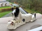 Beeldje hond en kat, Verzamelen, Ophalen of Verzenden, Zo goed als nieuw, Dier