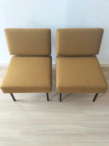 Paire de fauteuils hollandais années 60 - vintage design  beschikbaar voor biedingen