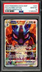 Lucario VSTAR PSA 10 - SWSH291 Promotion Sword & Shield 2023, Enlèvement ou Envoi, Comme neuf, Cartes en vrac