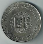 25 jaar huwelijk Elisabeth II & Prins Philip, Losse munt, Overige landen, Verzenden