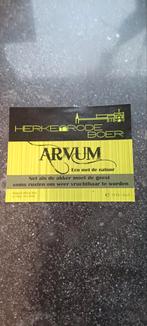 Bieretiket arvum br Herkenrode boer, Ophalen of Verzenden