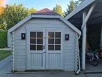 Stevig tuinhuis  zelf af te breken, Ophalen, Tuinhuis, Zo goed als nieuw, 2 ramen