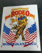 Autocollant vintage Bobbejaanland Rodeo bull, Comme neuf, Enlèvement ou Envoi, Société ou Association