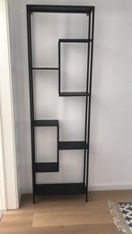 Zwart metalen rek, Huis en Inrichting, Kasten | Stellingkasten, Ophalen, Zo goed als nieuw