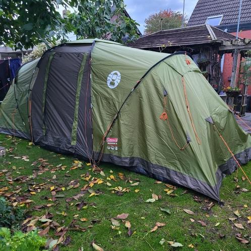 Tente Coleman Bering 6 Vis-a-Vis, 6 personnes, verte, Caravanes & Camping, Tentes, jusqu'à 6, Enlèvement