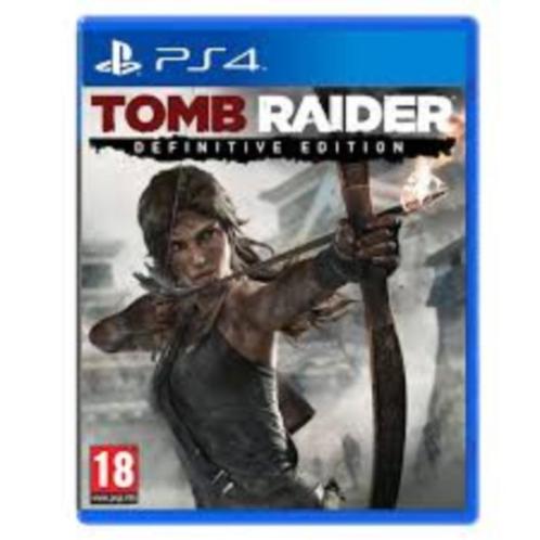 Definitieve editie van Tomb Raider (PS4)., Games en Spelcomputers, Games | Sony PlayStation 4, Zo goed als nieuw, Avontuur en Actie