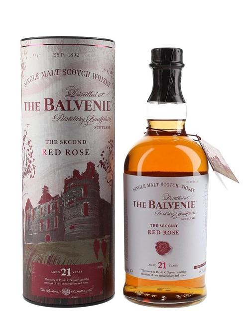 The Balvenie stories the second red rose 21 years whisky, Collections, Vins, Neuf, Autres types, Autres régions, Enlèvement
