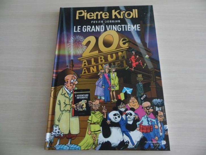 LE GRAND  VINGTIÈME        PIERRE KROLL, Boeken, Stripverhalen, Zo goed als nieuw, Eén stripboek, Ophalen of Verzenden