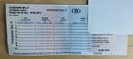 Billet NMBS Standard Multi 10 voyages (Railpass), Tickets & Billets, Transports en commun, Une personne, Train, Billet normal