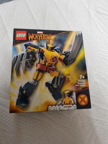 Lego marvel 76202 wolverine mechapantser  disponible aux enchères