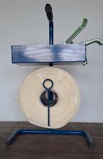 Strapper machine met haspel en rol strapband., Ophalen, Zo goed als nieuw