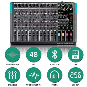 Nieuwe First Class Professionele Audio Mixer 12 Kanaals met  beschikbaar voor biedingen