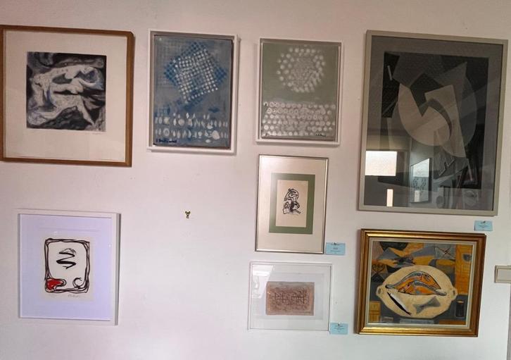 Pierre Alechinsky verschillende werken te koop, Antiek en Kunst, Kunst | Schilderijen | Abstract, Ophalen of Verzenden