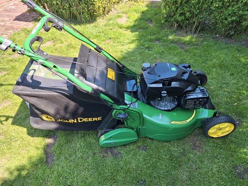 John deere R 54 RKB ( zie omschrijving), Tuin en Terras, Grasmaaiers, Zo goed als nieuw, Benzine-grasmaaier, Cirkelmaaier, Opvangbak