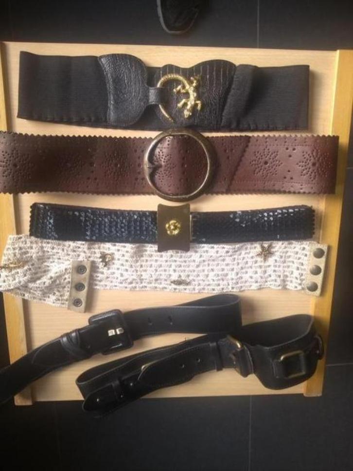 tailleriem - ceintuur, Kleding | Dames, Riemen en Ceinturen, Gedragen, Tailleriem, Bruin, Ophalen of Verzenden