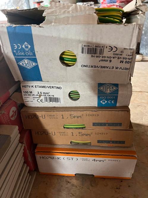 VOB & VOBST KABELS OP ROL 100M, Doe-het-zelf en Bouw, Elektriciteit en Kabels, Nieuw, Kabel of Snoer, Ophalen