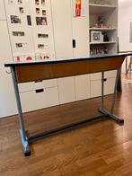 Vintage schoolbank, Huis en Inrichting, Ophalen, Gebruikt, Bureau