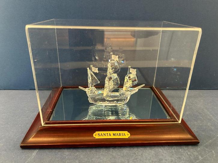 Swarovski Santa Maria + Exclusieve display Santa Maria, Verzamelen, Swarovski, Nieuw, Figuurtje, Ophalen of Verzenden